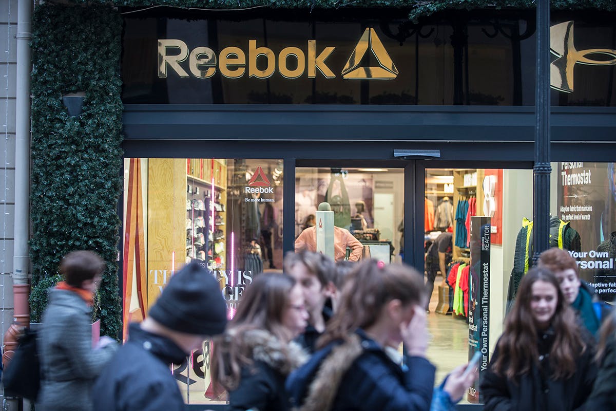 the reebok store